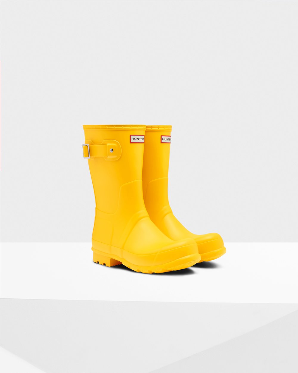 Botas De Cortas Hunter Hombre Original - Amarillo - Argentina 2087IOTGR